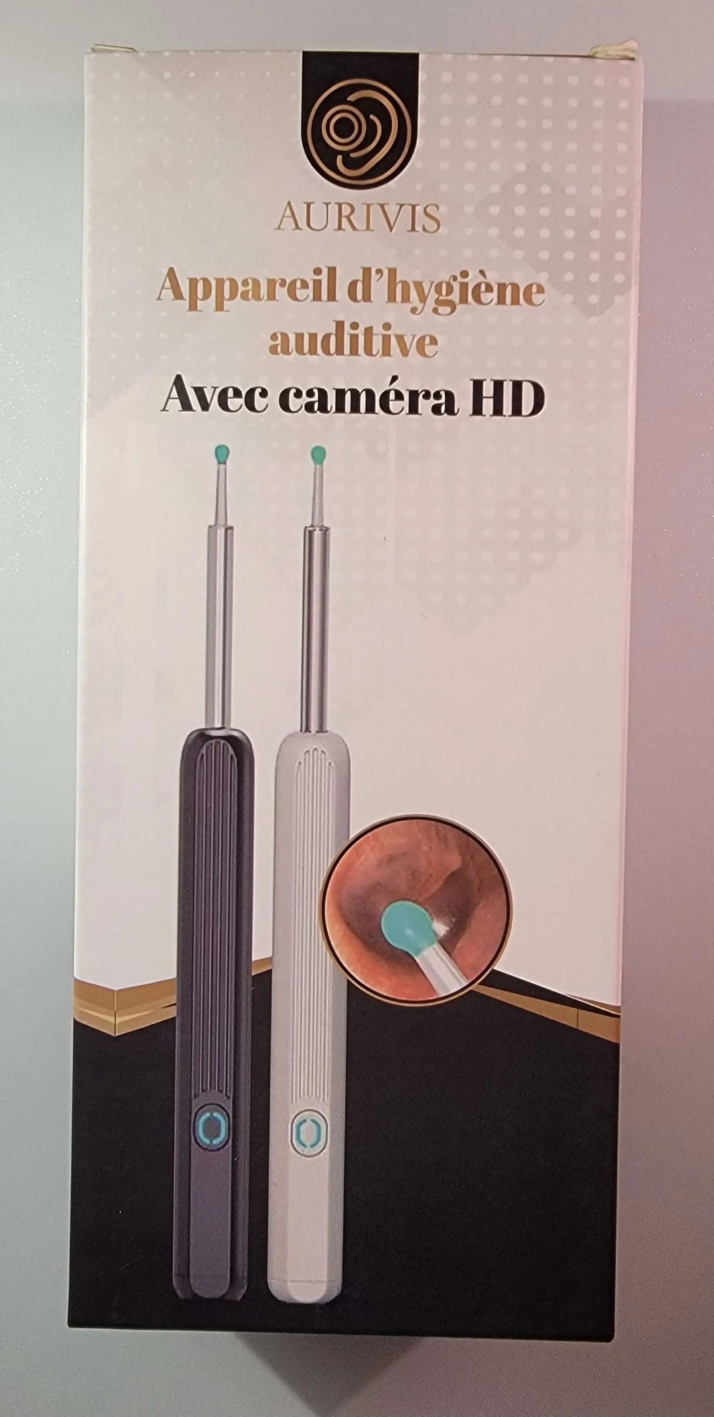 Aurivis – Nettoyeur Auriculaire Visuelle Connectée